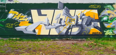 Graffiti Wall - Photo by oldenburgcity - nugat (2016)