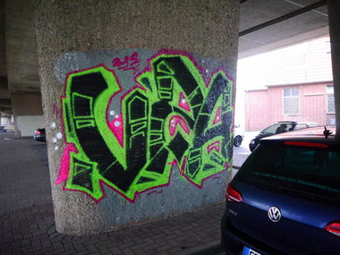 Graffiti Bombing - Photo by oldenburgcity - vza (2015)