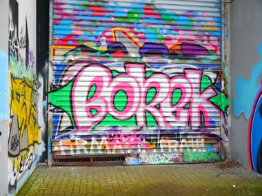 Graffiti Wall - Photo by oldenburgcity - borek