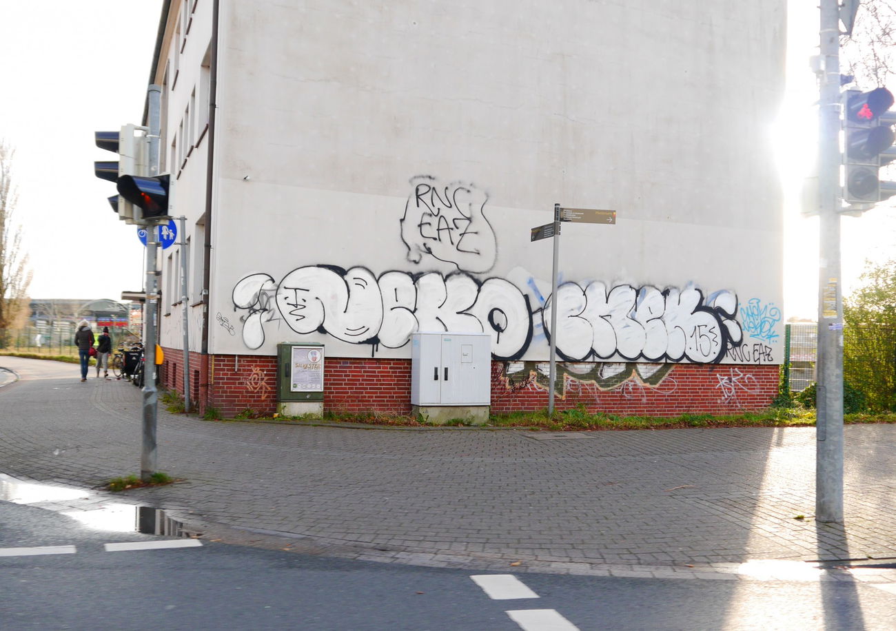 Graffiti Bombing - Photo by oldenburgcity - neko, chek (2015)