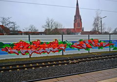 Graffiti Bombing - Photo by oldenburgcity - alsoe, onil (2014)
