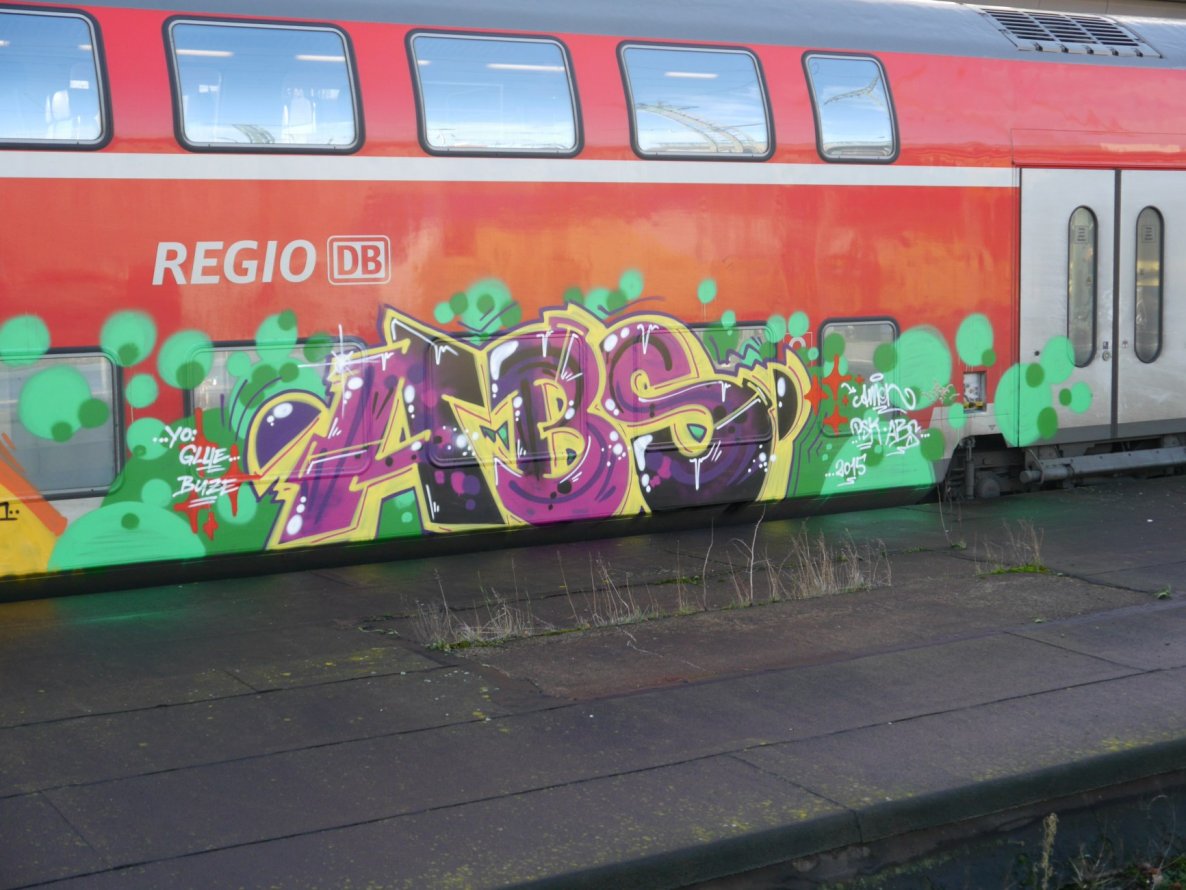 Graffiti Train - Photo by oldenburgcity - abs (2015)