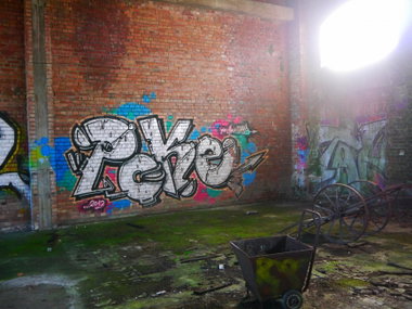 Graffiti Wall - Photo by oldenburgcity - poke (2012)