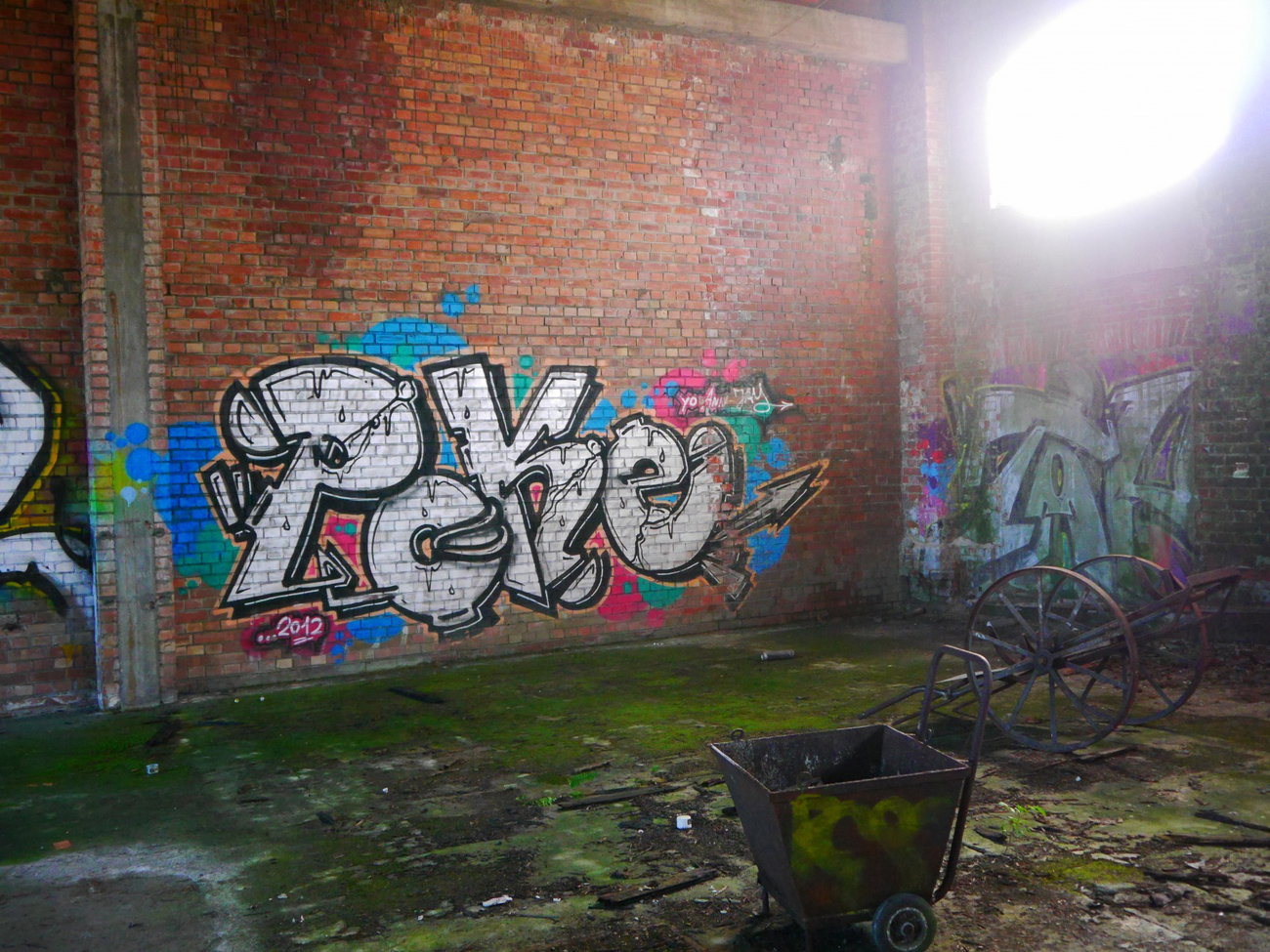 Graffiti Wall - Photo by oldenburgcity - poke (2012)