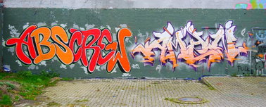 Graffiti Wall - Photo by oldenburgcity - abs, abscrew, amen