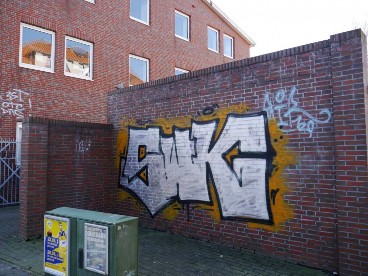 Graffiti Bombing - Photo by oldenburgcity - swk (2015)