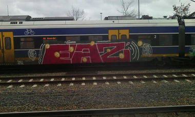 Graffiti Train - Photo by oldenburgcity - eaz (2014)