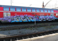 Graffiti Train - Photo by oldenburgcity - skin, alsoe (2015)