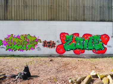 Graffiti Wall - Photo by oldenburgcity - hkz, zone (2016)