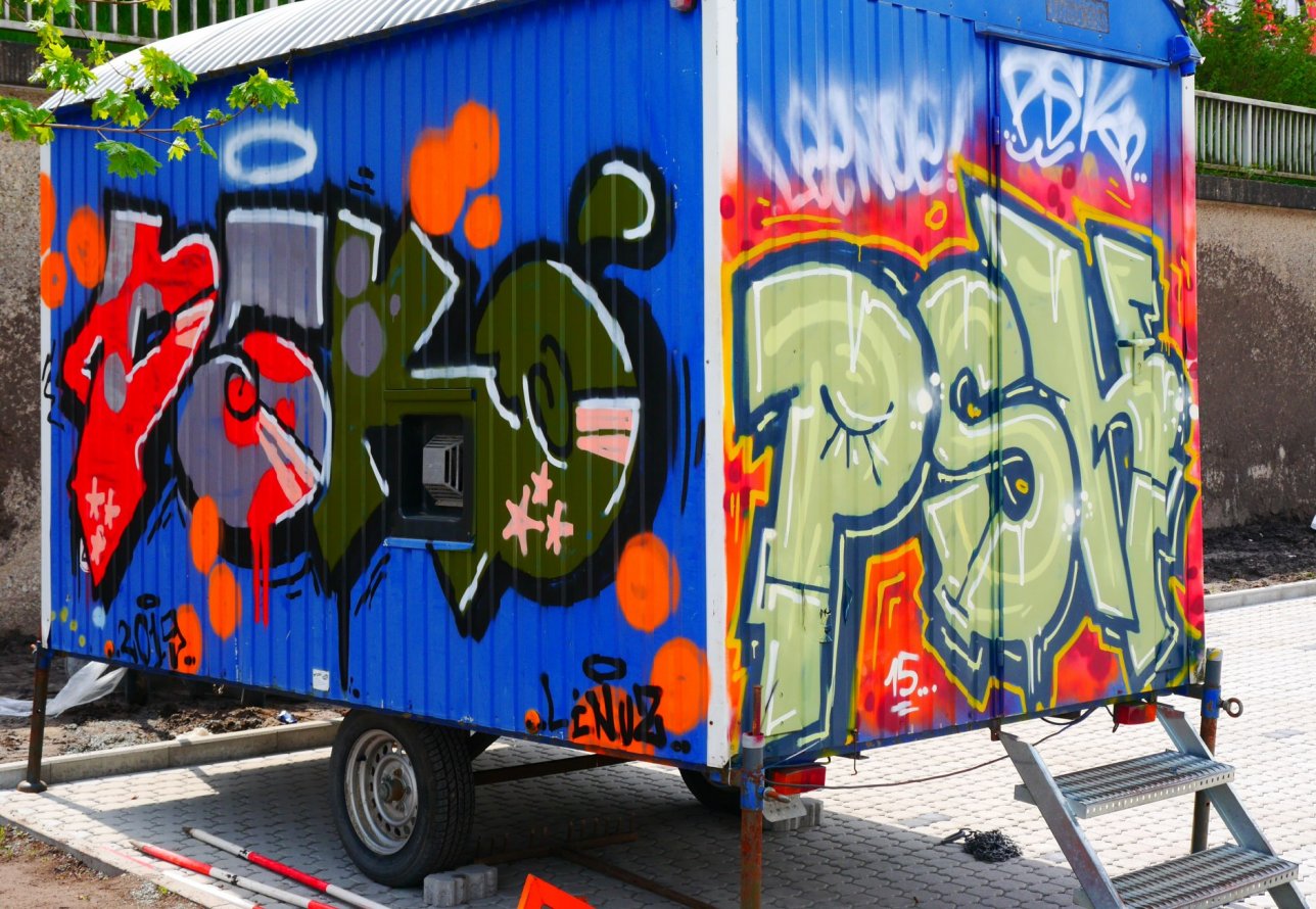 Graffiti Bombing - Photo by oldenburgcity - psk (2015)