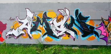 Graffiti Wall - Photo by oldenburgcity - amen (2016)