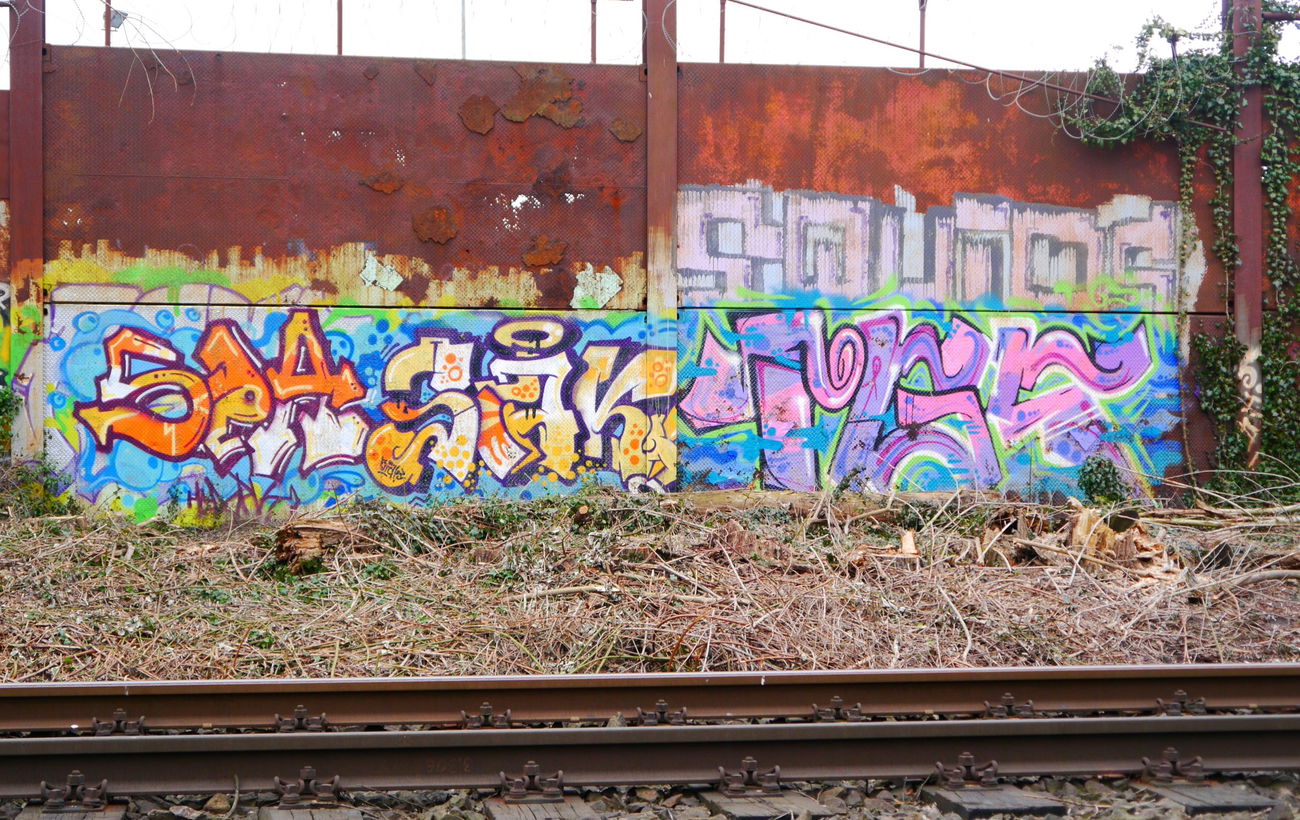 Graffiti Bombing - Photo by oldenburgcity - SIAK, TGS