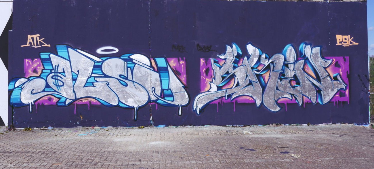 Graffiti Wall - Photo by oldenburgcity - alsoe, also, skin (2015)