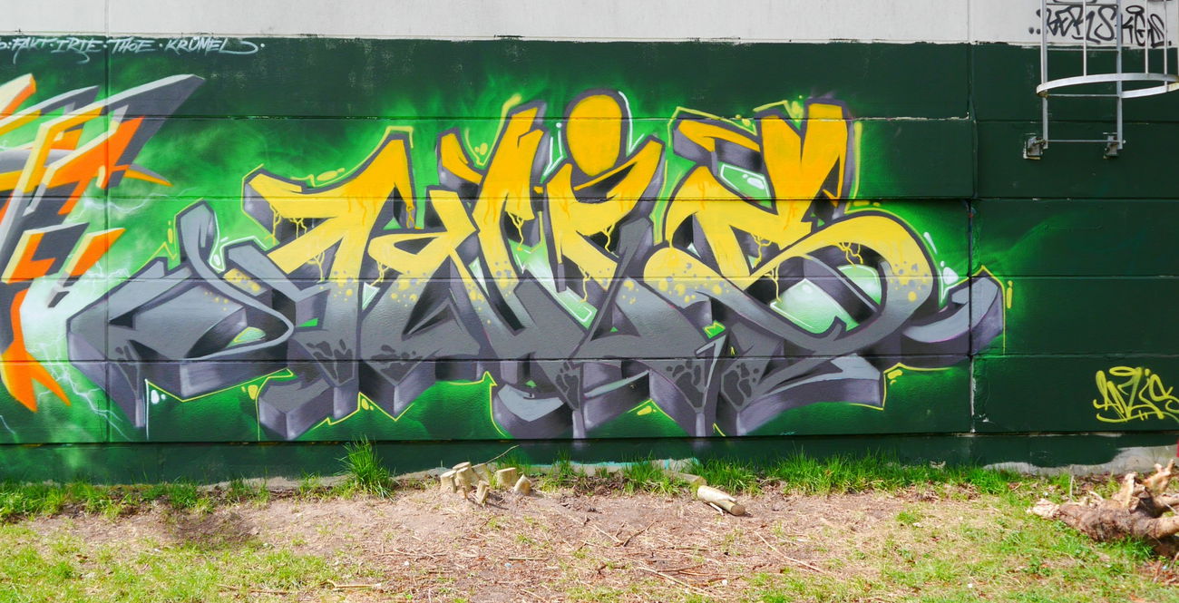 Graffiti Wall - Photo by oldenburgcity - anis (2016)