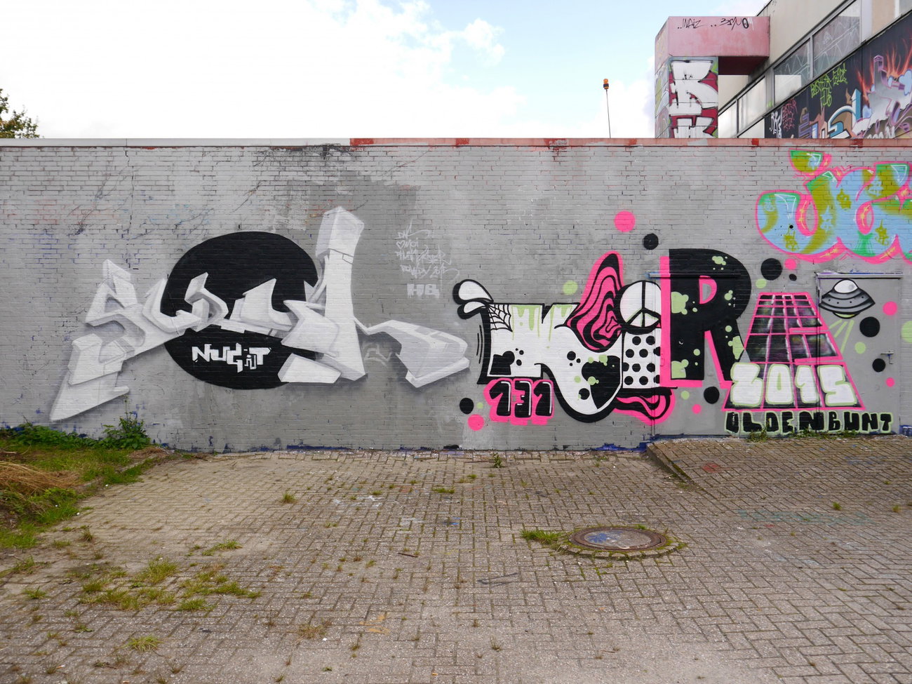 Graffiti Wall - Photo by oldenburgcity - ?, kire (2015)
