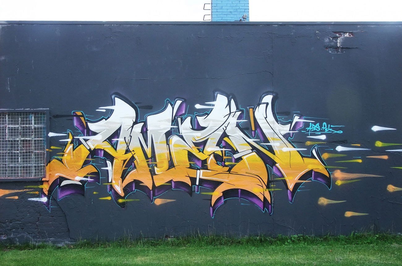 Graffiti Wall - Photo by oldenburgcity - amen (2015)