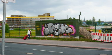 Graffiti Bombing - Photo by oldenburgcity - psk (2016)