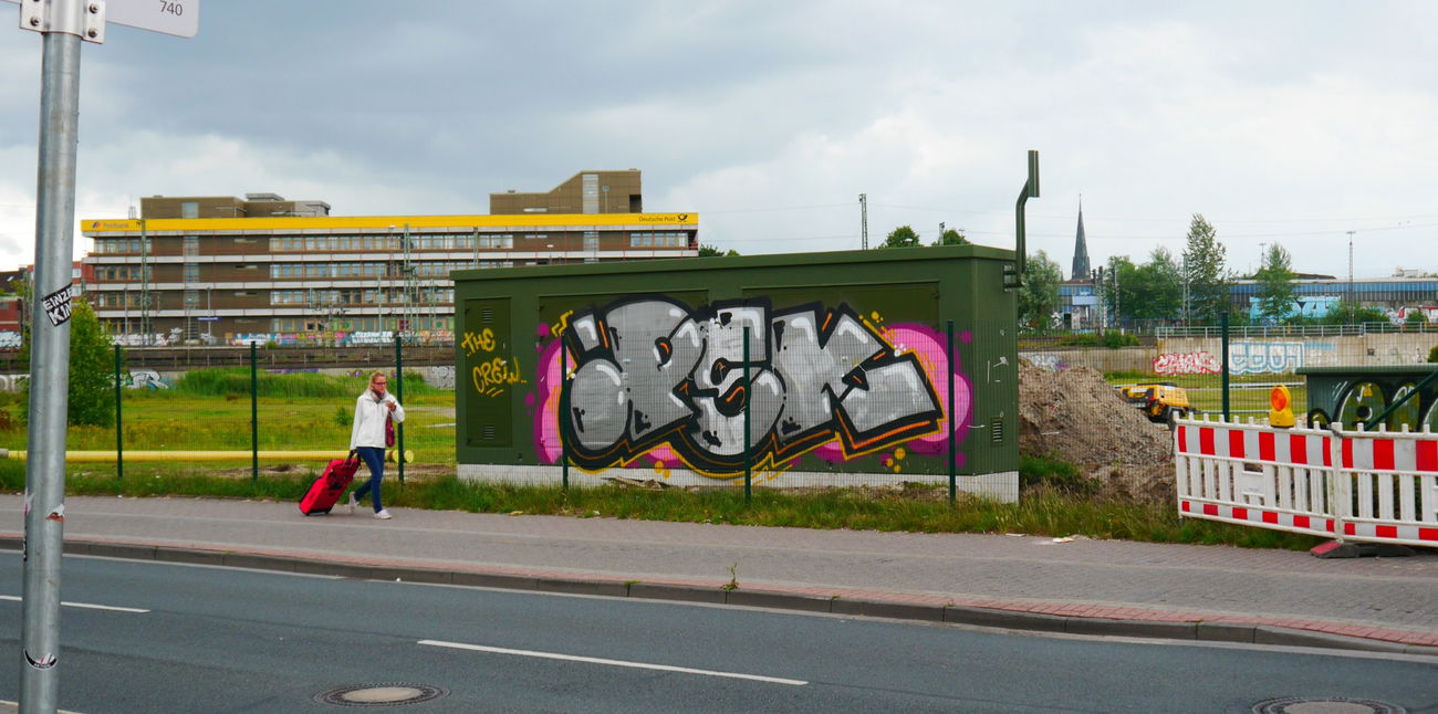 Graffiti Bombing - Photo by oldenburgcity - psk (2016)