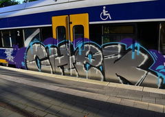 Graffiti Train - Photo by oldenburgcity - chek (2015)