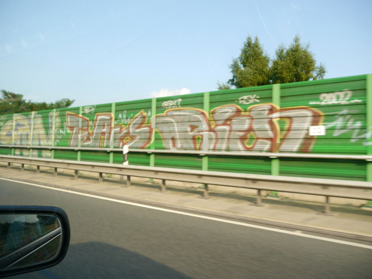 Graffiti Bombing - Photo by oldenburgcity - tears, orien (2002)