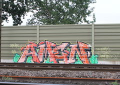 Graffiti Bombing - Photo by oldenburgcity - amen (2014)