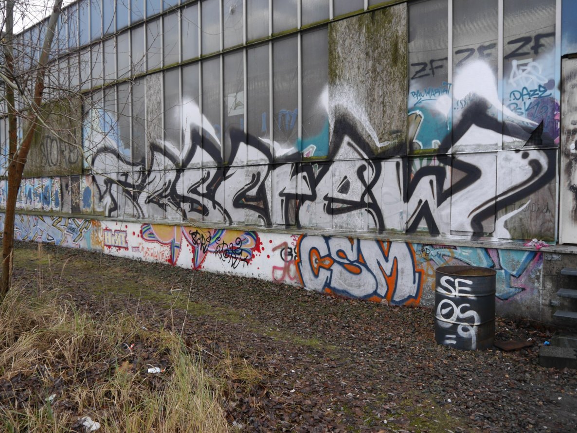 Graffiti Bombing - Photo by oldenburgcity - tgs, tgscrew