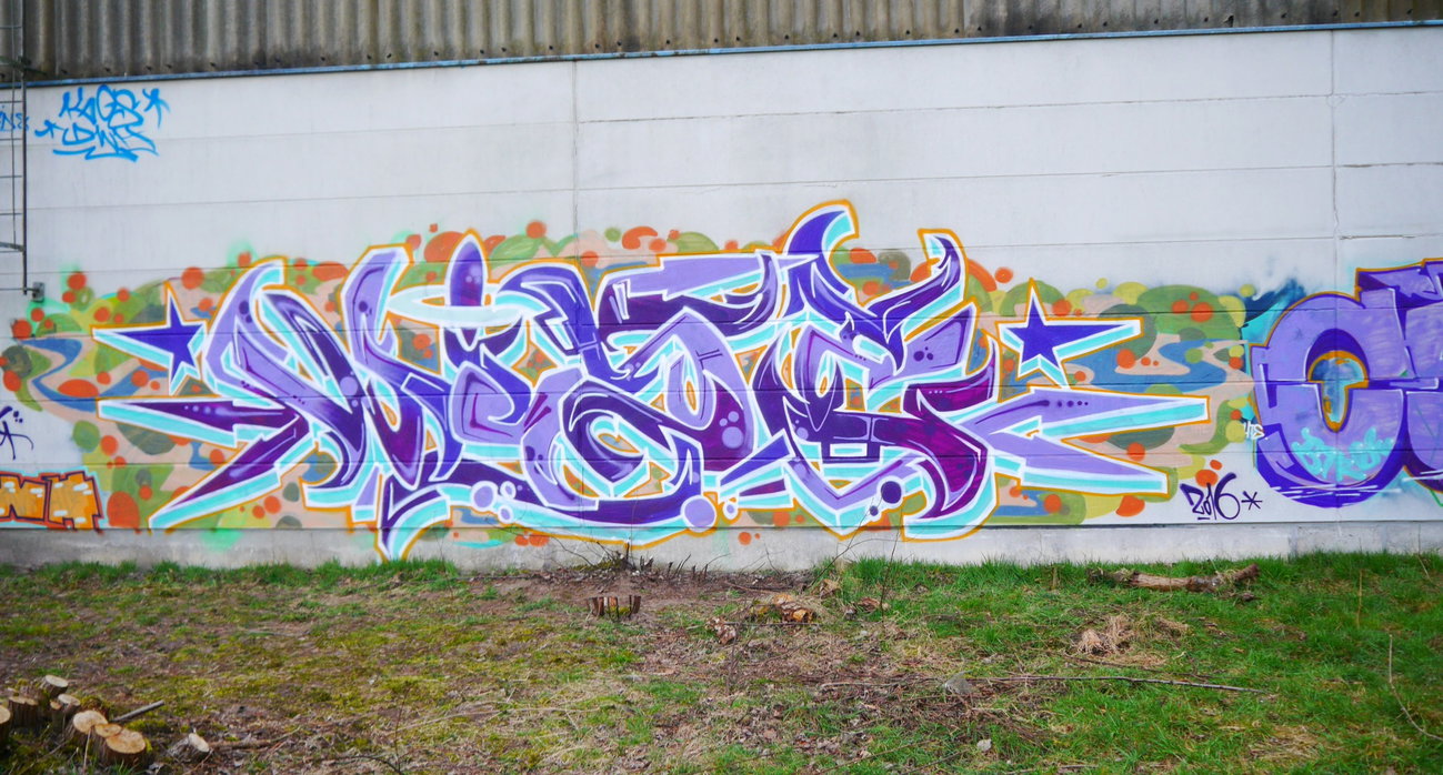 Graffiti Wall - Photo by oldenburgcity - wise (2016)