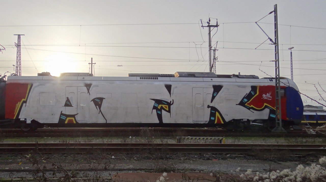 Graffiti Train - Photo by oldenburgcity - atk (2014)