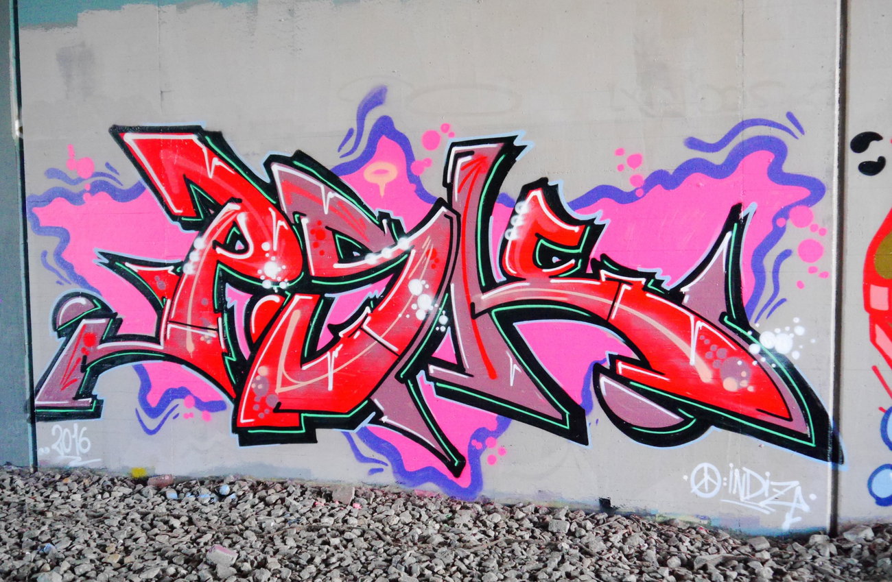 Graffiti Wall - Photo by oldenburgcity - psk (2016)