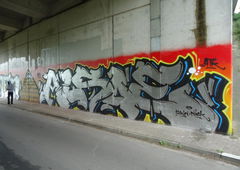 Graffiti Bombing - Photo by oldenburgcity - alsoe (2014)