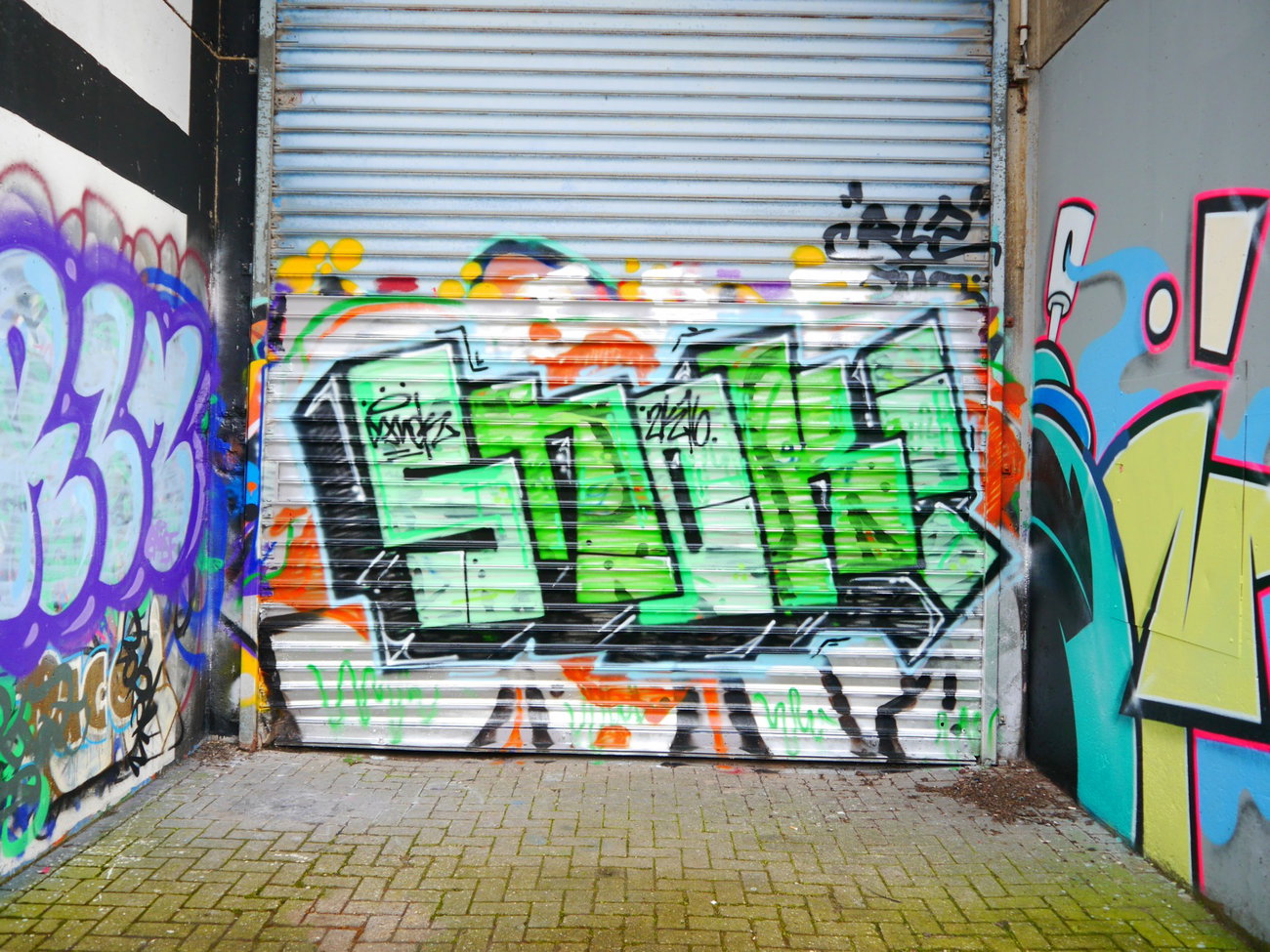 Graffiti Wall - Photo by oldenburgcity - snok