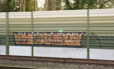 Graffiti Bombing - Photo by oldenburgcity - motor (2015)