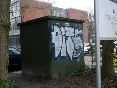 Graffiti Bombing - Photo by oldenburgcity - ditc (2014)