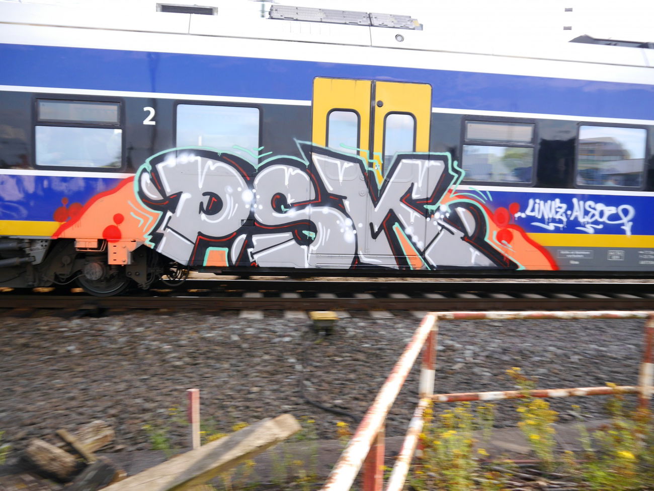 Graffiti Train - Photo by oldenburgcity - psk (2015)