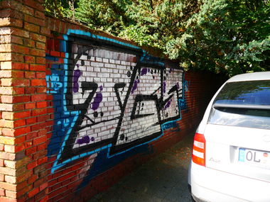 Graffiti Bombing - Photo by oldenburgcity - tgs (2015)