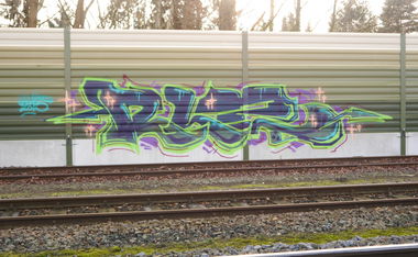 Graffiti Bombing - Photo by oldenburgcity - rlz (2015)