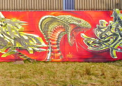 Graffiti Wall - Photo by oldenburgcity - skore, skore79, jayn (2016)