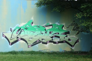 Graffiti Wall - Photo by oldenburgcity - spuk (2015)