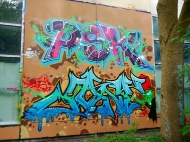 Graffiti Wall - Photo by oldenburgcity - psk, dont (2015)