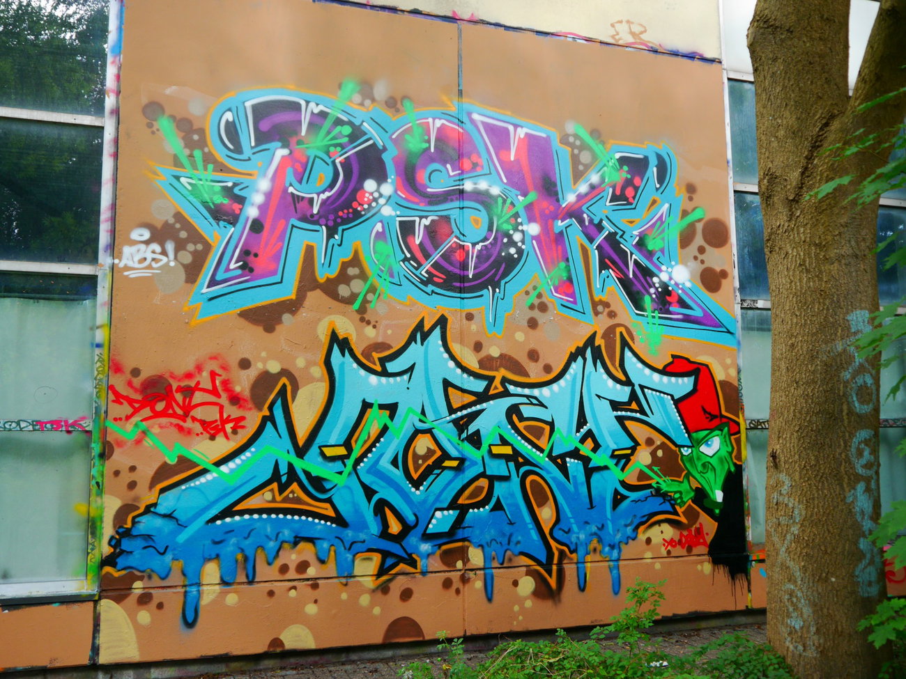 Graffiti Wall - Photo by oldenburgcity - psk, dont (2015)