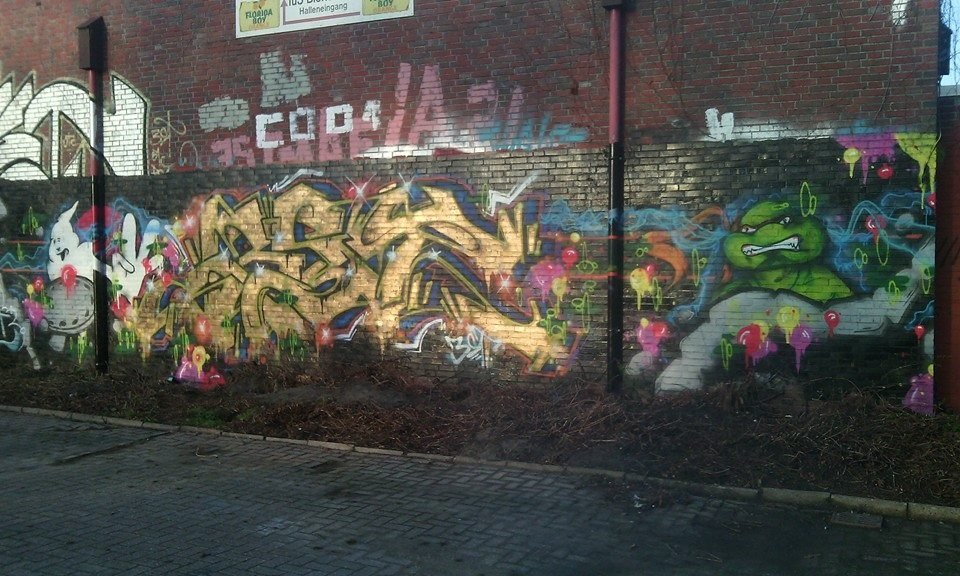 Graffiti Wall - Photo by oldenburgcity - 3st (2014)