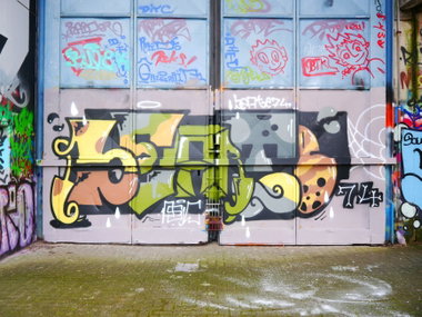 Graffiti Wall - Photo by oldenburgcity - beate