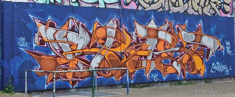 Graffiti Wall - Photo by oldenburgcity - spast (2015)