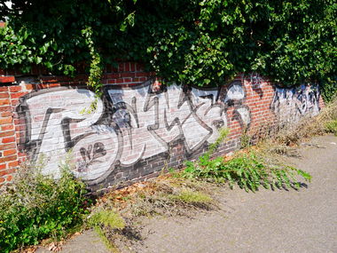 Graffiti Bombing - Photo by oldenburgcity - bake, vza (2014)