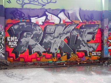 Graffiti Wall - Photo by oldenburgcity - riko, rikoe (2015)