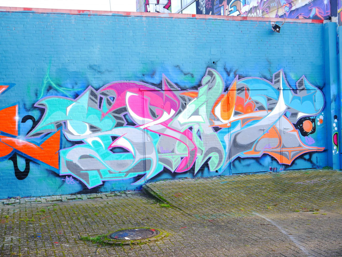 Graffiti Wall - Photo by oldenburgcity - spast (2015)