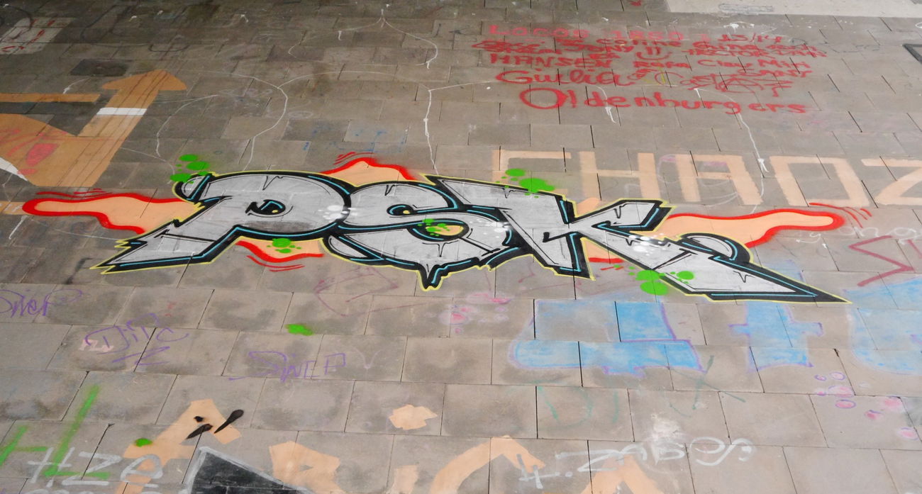 Graffiti Bombing - Photo by oldenburgcity - psk (2015)