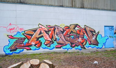 Graffiti Wall - Photo by oldenburgcity - amen (2016)