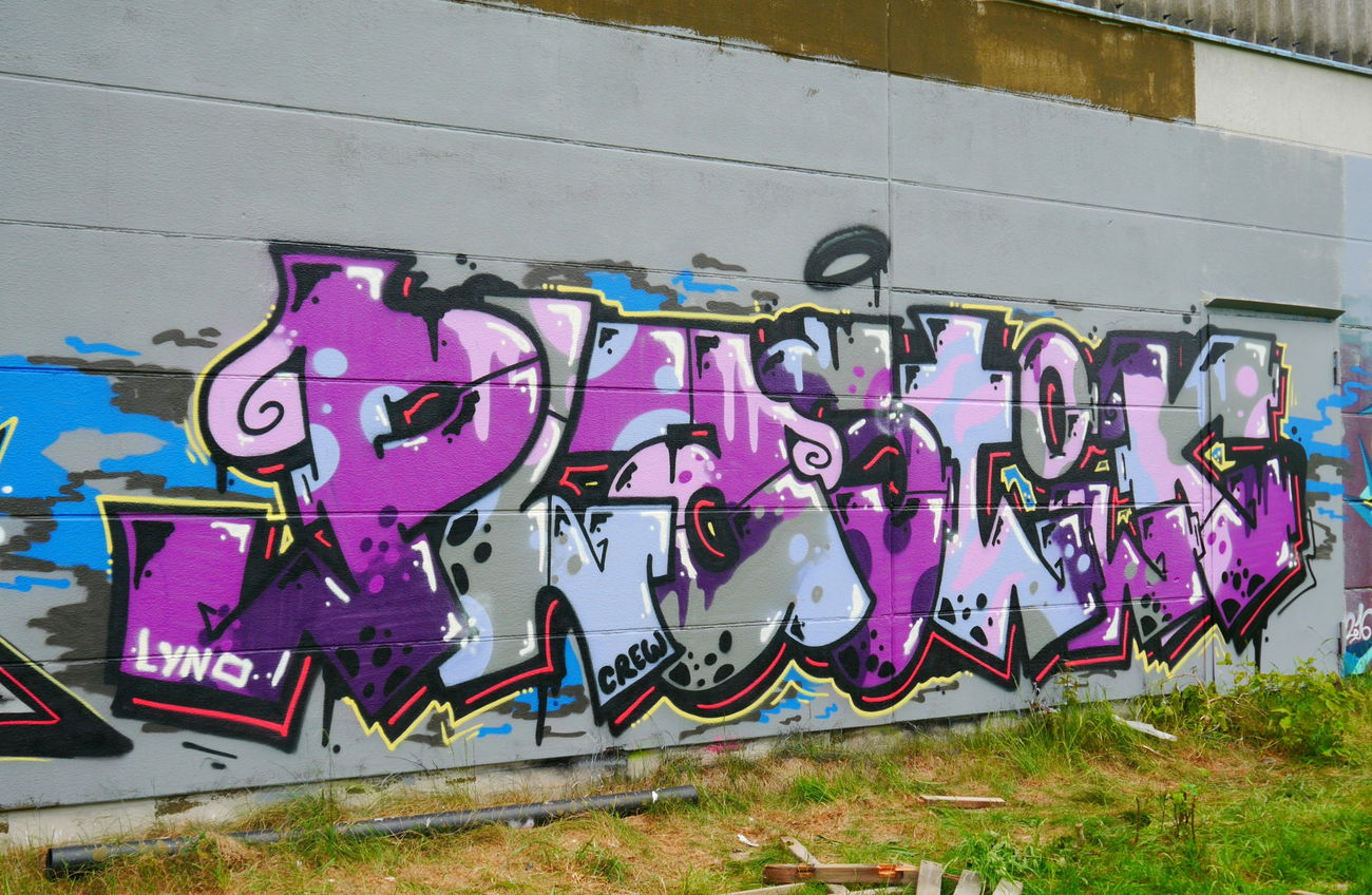 Graffiti Wall - Photo by oldenburgcity - plastik, psk (2016)