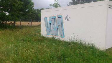 Graffiti Bombing - Photo by oldenburgcity - vza